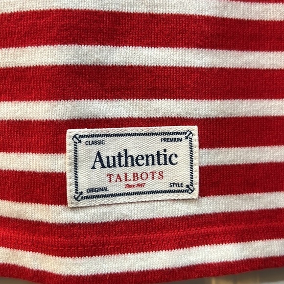 AUTHENTIC TALBOTS TEE - BATEAU MARSEILLE STRIPE - Picture 4 of 6